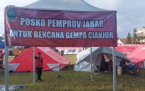 Pemprov Jabar Dirikan 15 Posko Bencana Gempa Cianjur