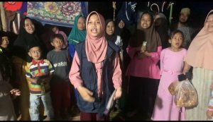 Relawan Cilik Ilma Namira, Bantu Hibur Anak-anak Korban Gempa Cianjur