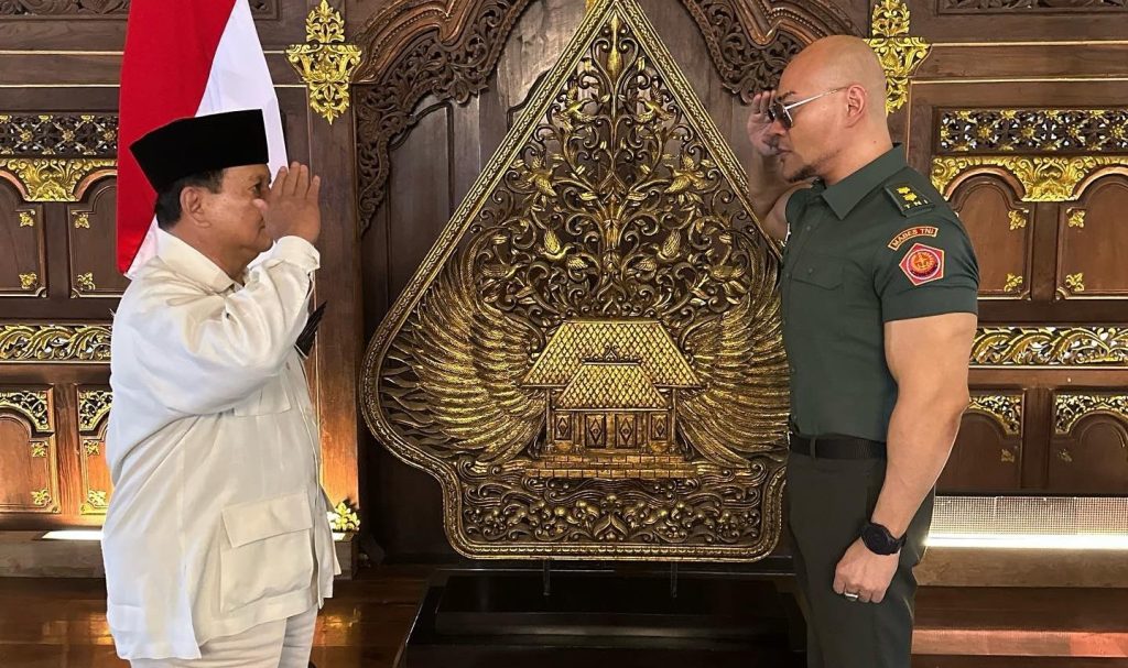 Deddy Corbuzier Dapat Pangkat Letnan Kolonel Tituler TNI AD, Apa Itu?