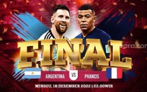 Ini Link Nonton Final Piala Dunia 2022 Argentina VS Prancis, Buruan Akses