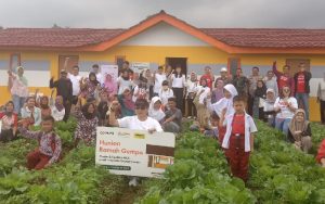 Warga Ciputri Korban Gempa Cianjur Terima Delapan Unit Hunian Sementara