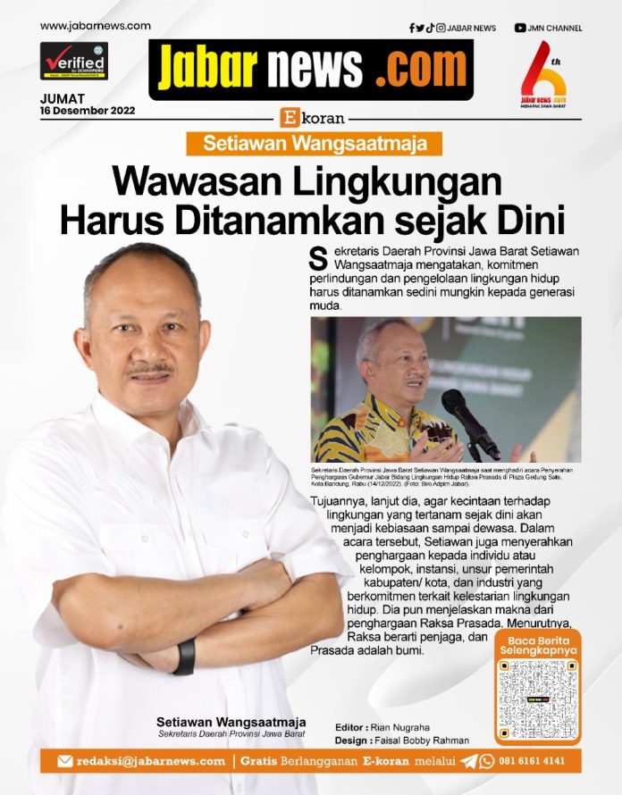 Wawasan Lingkungan Harus Ditanamkan Sejak Dini