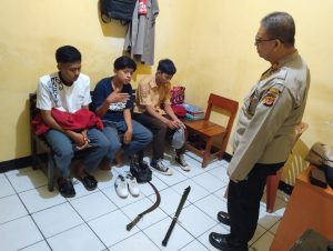 Tiga Pelajar SMK Asal Purwakarta Diamankan Polsek Pasawahan