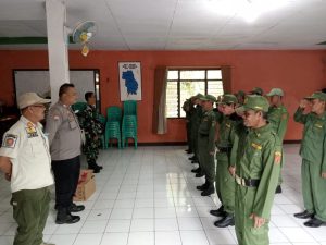 Jelang Malam Tahun Baru 2023, Satgas Linmas Desa Leuwikoja Ikut Peningkatan Kapasitas