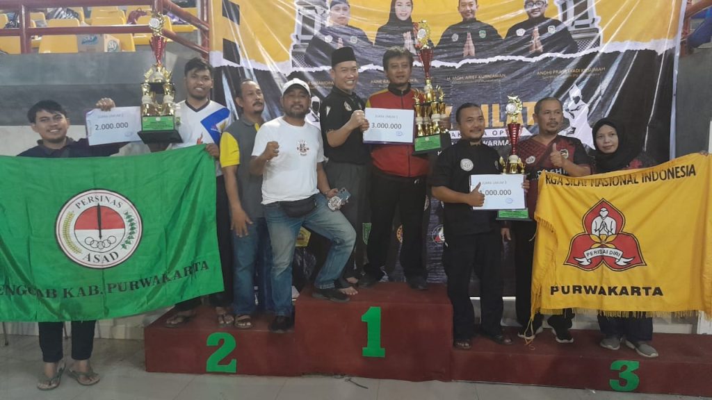 Kejuaraan Pencak Silat Bupati Cup Purwakarta Open 2022, Ratusan Pesilat Unjuk Gigi