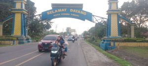 Arus Lalu Lintas Nataru di Kota Tebing Tingi Ramai dan Lancar
