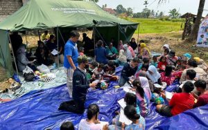 Ratusan Pengungsi Korban Gempa Bumi Cianjur dapat Pelayanan Kesehatan dari PKJN-RSJMM