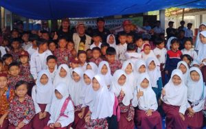 Gandeng TNI-Polri, PPSI Lakukan Trauma Healing kepada Korban Gempa Cianjur
