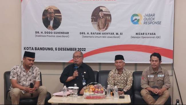 diskusi bertajuk ‘Jabar Gaspol Tanggap Bencana, Cianjur Pulih’ di Kota Bandung