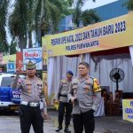 Pastikan Nataru Kondusif, kapolres Purwakarta Cek Pos Pam