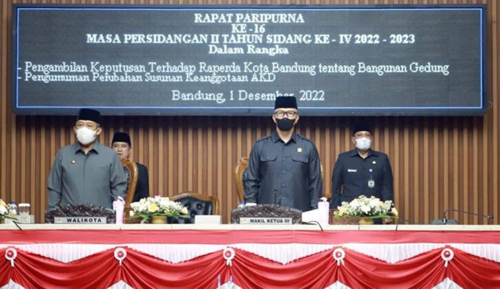 Dewan Setujui Raperda Bangunan Gedung di Kota Bandung