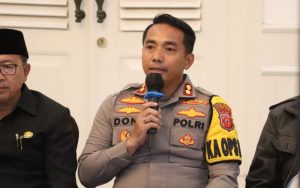 Permudah Distributor Logistik Donasi, Polres Cianjur Terapkan One Way