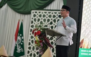 Ridwan Kamil Minta Dukungan Ulama untuk Kemakmuran Masjid Al Jabbar