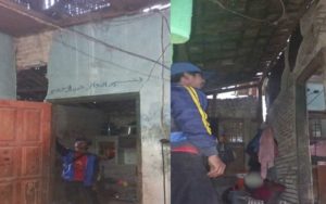 Duh! Rumah Milik Warga di Banjarsari Ciamis Rusak Akibat Gempa Garut