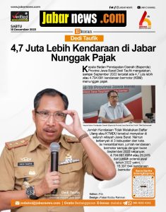 4,7 Juta Lebih Kendaraan di Jabar Nunggak Pajak