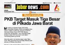 PKB Targetkan Masuk Tiga Besar di Pilkada Jawa Barat