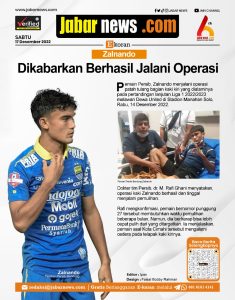 Zalnando Dikabarkan Berhasil Jalani Operasi Kaki Kiri