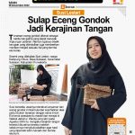 Sulap Eceng Gondok Jadi Kejaninan Tangan