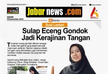 Sulap Eceng Gondok Jadi Kejaninan Tangan