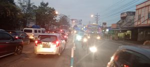 Volume Kenderaan Meningkat, Simpang Beo Tebing Tinggi Rawan Kemacetan