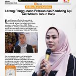 Larang Penggunaan Petasan dan Kembang Api saat Malam Tahun Baru