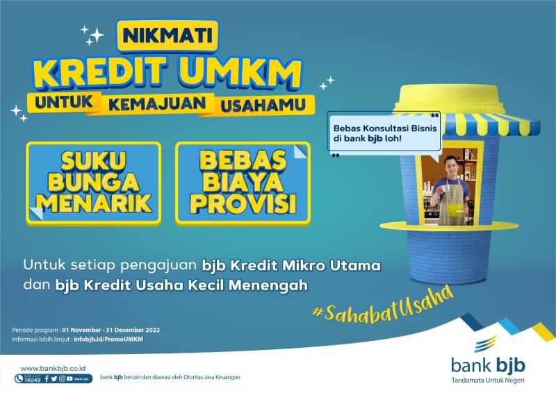 Ini Program Menarik Akhir Tahun Khusus UMKM, Bisa Dapat Pinjaman Bunga Ringan