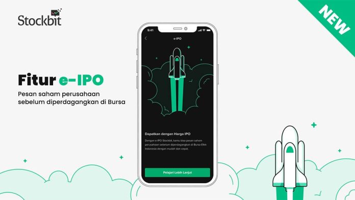 e-IPO, salah satu fitur Stockbit yang memudahkan investor pemula