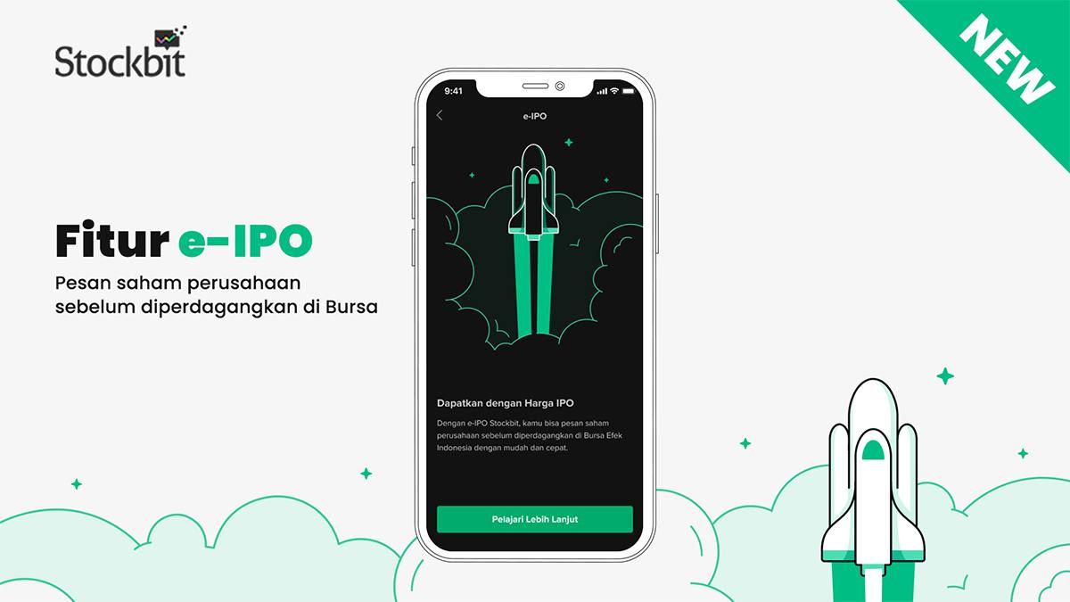 e-IPO, salah satu fitur Stockbit yang memudahkan investor pemula