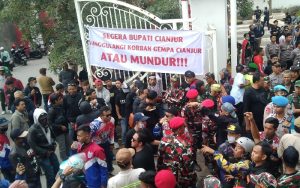 Aliansi Masyarakat Sebut Pemkab Cianjur Gagal Tangani Bencana!