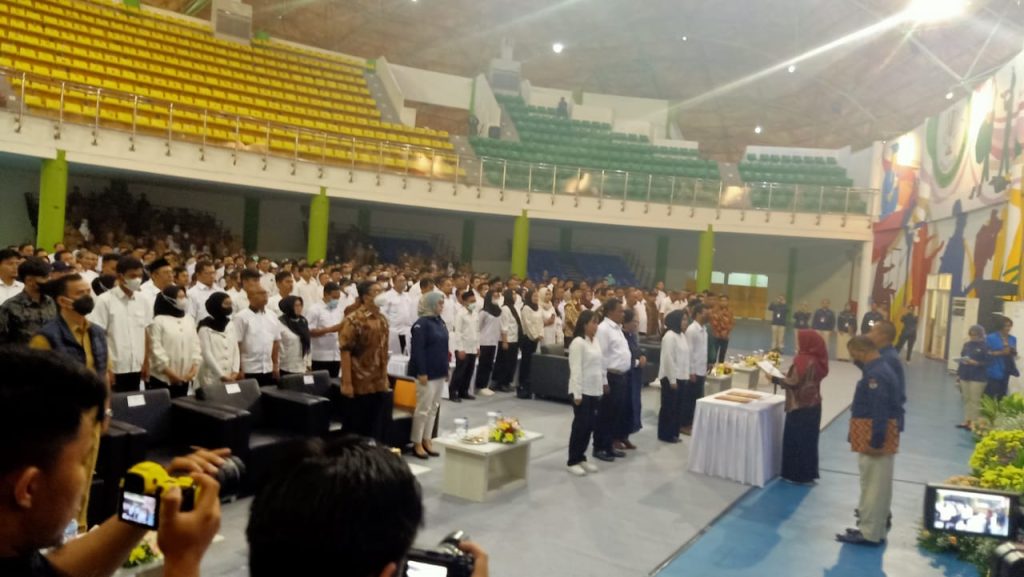 KPU Kota Bandung Lantik 453 Petugas PPS 