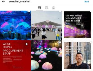 Instagram Sembilan Matahari Pemenang Proyek Pembuatan Konten Masjid Al Jabbar Diserang Warganet
