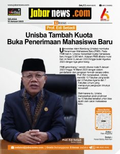 Unisba Tambah Kuota Buka Penerimaan Mahasiswa Baru, Cek Info Lengkapnya Disini