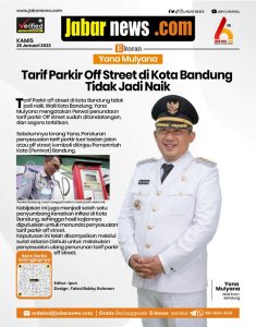 Yana Mulyana: Tarif Parkir Off Street di Kota Bandung Tidak Jadi Naik