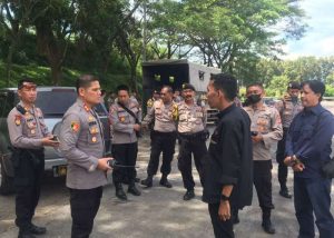 Jelang Pertandingan Persib lawan Persija, Ratusan Personel Polres Purwakarta Siaga Di jalur Tol dan Arteri