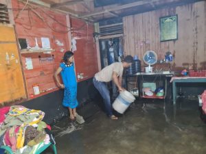 Banjir Rendam Jalan dan Pemukiman di Kota Sabang, Aceh