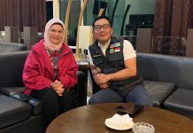 Bupati Nina Agustina dan Gubernur Ridwan Kamil