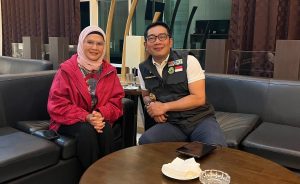 Bupati Nina Agustina dan Gubernur Ridwan Kamil