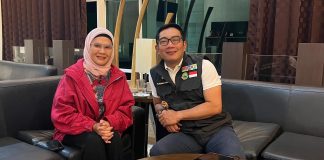 Bupati Nina Agustina dan Gubernur Ridwan Kamil