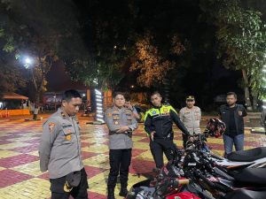 Belasan Motor Berknalpot Brong Terjaring dalam KRYD Polres Purwakarta