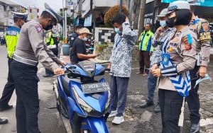 Waduh! Pelajar di Purwakarta Masih Bandel Gunakan Knalpot Brong