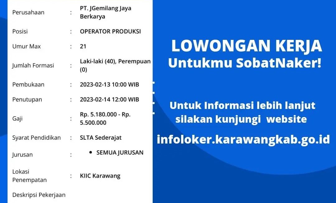 Lowker di KIIC Karawang-