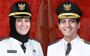 Nina Gustina dan Lucky Hakim