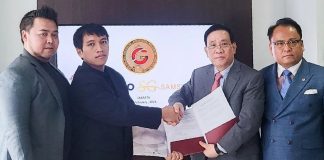 Penandatanganan kerjasama antara Payago dengan Samsung Gold Korea
