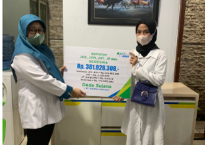 BPJS Ketenagakerjaan Menyerahkan Santunan Sebesar Rp. 381.928.308,- Kepada Ahli Waris Karyawan PT. Panfila Indosari