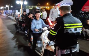 Ratusan Sepeda Motor di Purwakarta Terjaring Riksus Operasi Keselamatan Lodaya 2023