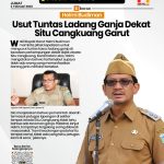 Helmi Budiman: Usut Tuntas Ladang Ganja Dekat Situ Cangkuang Garut