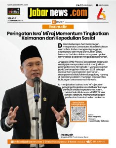 Ihsanudin: Isra’ Mi’raj Momentum Tingkatkan Keimanan dan Kepedulian Sosial