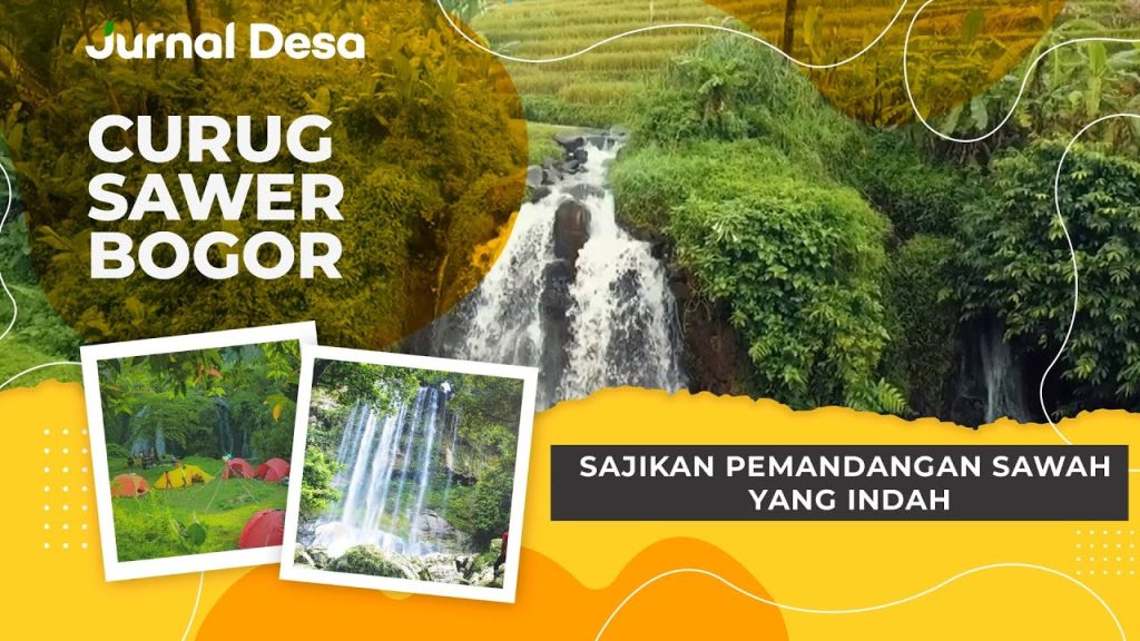 Curug Sawer Bogor, Sajikan Pemandangan Sawah yang Indah