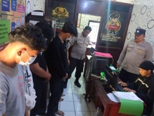 Mencoba Melakukan Curas, Empat Pelajar SMK swasta di Purwakarta diringkus Polisi