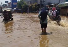 Banjir melanda sejumlah wilayah di Kabupaten Bandung-